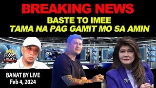 TAMA NA PAG GAMIT MO SA AMIN BASTE to IMEE MARCOS [upl. by Aretha699]