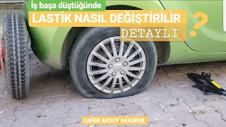 LASTİK NASIL DEĞİŞTİRİLİR  DETAYLI ANLATIM [upl. by Coletta]