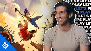 Josef Fares Plays It Takes Two With Game Informer [upl. by Nyladnarb930]