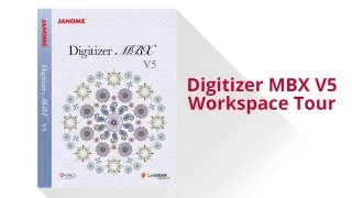 Janome Digitizer Version 5 Workspace Tour [upl. by Nohtanoj]