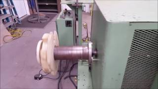 Presstronics Wire Spool Winder Traverse Layer Automatic Winding by Larry Razza [upl. by Ocnarf465]