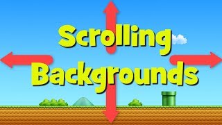 Scrolling Backgrounds in Pygame [upl. by Yelyr]