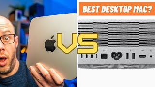 The BEST desktop Mac M2 Pro Mac mini vs M2 Mac Studio [upl. by Courtland]