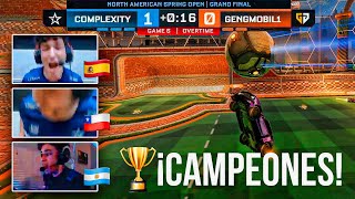 TRIUNFO HISTÓRICO EL EQUIPO HISPANO GANA LA RLCS REGIONAL de Rocket League 🚀 Complexity VS GenG [upl. by Yaniv]