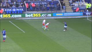 Superb Mahrez Goal vs Blackpool [upl. by Parthena]