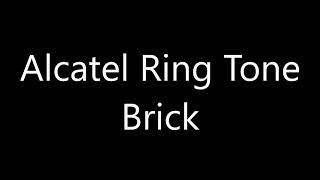 Alcatel ringtone  Brick [upl. by Nnairet394]