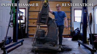 Baby Beaudry Power Hammer Restoration Part 1 [upl. by Jd]