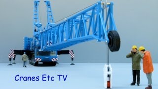 Conrad Terex AC 500 Mobile Crane Luffing Jib by Cranes Etc TV [upl. by Bristow]