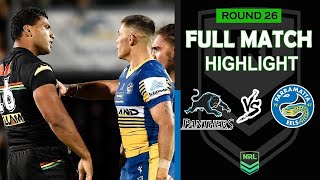 Penrith Panthers Vs Parramatta Eels  FULL TIME HIGHLIGHT  ROUND 26  NRL 2023 [upl. by Sibylle]