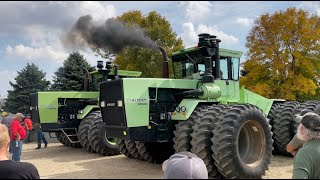 Pair of Steiger KP525 Tiger IV Tractors Sold Today on Adams MN Farm Auction [upl. by Alym]