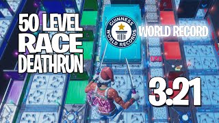 50 LEVEL RACE DEATHRUN ► WORLD RECORD 321 [upl. by Armilla]