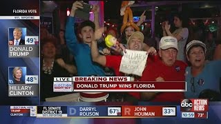 Election 2016 Donald Trump wins Florida [upl. by Greenwood]