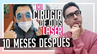 CIRUGÍA DE OJOS CON LASER 😬 RIESGOS⁉ hipermetropía y astigmatismo ¿COMO ESTOY HOY ✅  Renzo Ruiz [upl. by Bing]