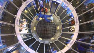 Indoor Skydive Roosendaal [upl. by Llennoc]