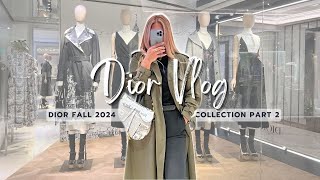 Dior Fall 2024 Collection amp TryOn  RTW Shoes Bags  Luxury Shopping Vlog  NYC Paris  CHANEL [upl. by Enak]