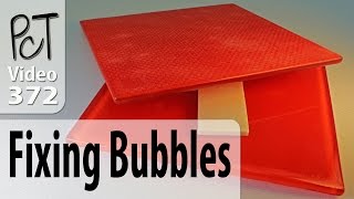 How To Fix Bubbles That Show Up in Flat Polymer Baked Pieces [upl. by Luhem]