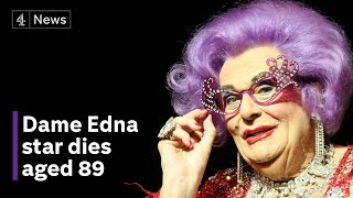 Barry Humphries Dame Edna Everage creator dies [upl. by Cnut]