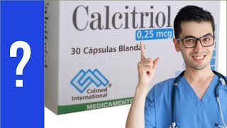 CALCITRIOL Para que sirve cuándo y cómo debemos tomarla  Y MAS 💊 [upl. by Llenaj120]