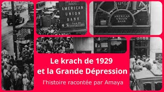 Le Krach de 1929 et la Grande Dépression [upl. by Minnie]