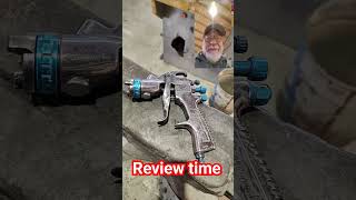 Devilbiss spray gun review [upl. by Joshuah134]