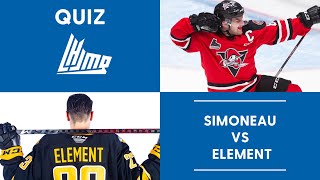 QUIZ LHJMQ  Shawn Element vs Xavier Simoneau [upl. by Wolf]