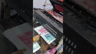 single colour Nonwoven bag printing machine [upl. by Dorolice523]