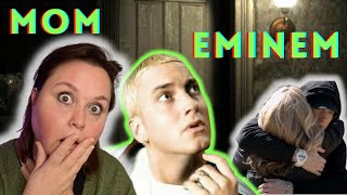 Mom REACTS to Eminem cleaning out my closet and headlights [upl. by Barbey607]