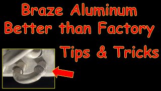 HowTo13 Properly Braze Aluminum and Repair a Coil [upl. by Abisia]