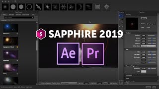 Sapphire 2019 New Features for Adobe After Effects and Premiere Pro [upl. by Sontich]