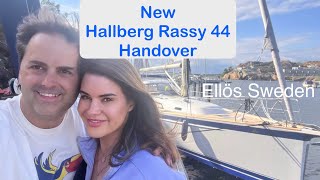 New Hallberg Rassy 44 Handover from Ellös Sweden Sailing Breezy Ep 2 HD 1080p [upl. by Kendell]