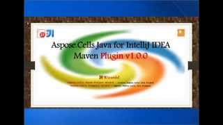 AsposeCells Java for IntelliJ IDEA Maven  Plugin v1000 Released [upl. by Etnoed261]