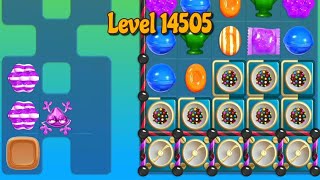 Candy Crush Saga Level 14505 No Booster jumping frog 🐸 [upl. by Lareine]