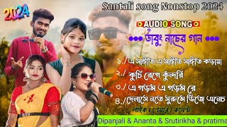 New santali Nonstop program song 2024 Dipanjali Ananta ShrutiRekha Pratima  santali Nonstop song [upl. by Acireed]