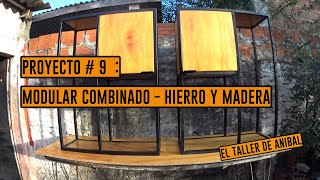 Modular combinado  Hierro y madera [upl. by Iknarf]