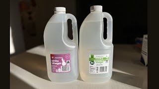 Woolworths Double Strength Vinegar vs Woolworths Essentials White Vinegar [upl. by Patric632]