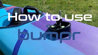 Windsurf Bumpr How To Use Nose Protector [upl. by Neoma]