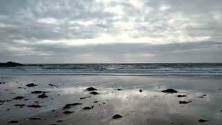 Walking On The Beach At Poldhu Cove Cornwall [upl. by Nairred]