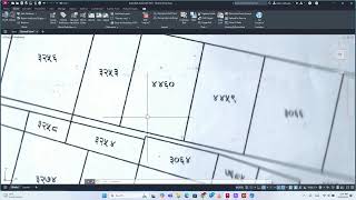 Plotting a land in AutoCAD from a cadastral map Nepali [upl. by Nosemaj]