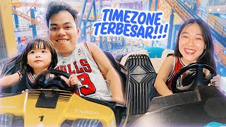 YUKACHAN SEHARIAN MAIN DI TIMEZONE MALAYSIA  vlog [upl. by Aiciled]