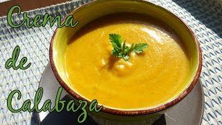 Nutritiva desintoxicante Crema de Calabaza SIN LÁCTEOS [upl. by Leina]