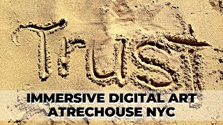 quotTRUSTquot by Fuse  Artechouse NYC  Digital Art Installation  Immersive Experience of Modern Art [upl. by Draned]