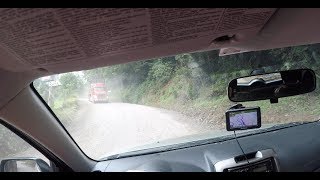 Driving unpaved road to Monteverde Costa Rica [upl. by Marquet]