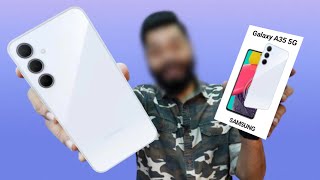 Samsung Galaxy A35 5G unboxing review amp first impression [upl. by Nnahgem]