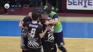 Serie A Planetwin365 Futsal  Lynx Latina vs SS Lazio Highlights [upl. by Grimbal]