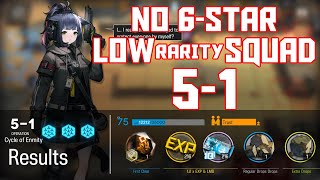 【明日方舟Arknights】51  Low Rarity Squad  Arknights Strategy [upl. by Teryl103]