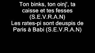 Kaaris  SEVRAN  Paroles  Or Noir Part II [upl. by Lantz]