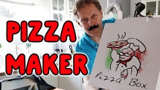 PIZZA selber machen  wie vom Italiener  Wie gut ist der Pizza Maker  DIY TipTapTube [upl. by Amla]