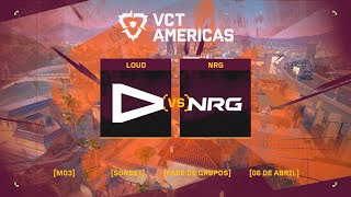 NRG x LOUD Mapa 2 Sunset  VCT Americas [upl. by Nednyl]