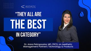 Dr Petropoulos MD FRCS Shares Her Thoughts On Medical Aesthetics Technology And Products [upl. by Dralliw]