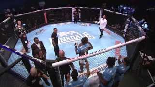 BAMMA 14 Prelim Wendle Lewis vs Leon Edwards [upl. by Amairam]